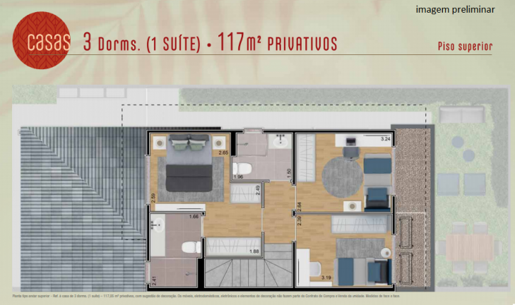 Imagem Casa de Condomínio com 3 Quartos à Venda, em Cézar de Souza - Mogi das Cruzes Imagem Casa de Condomínio com 3 Quartos à Venda, em Cézar de Souza - Mogi das Cruzes