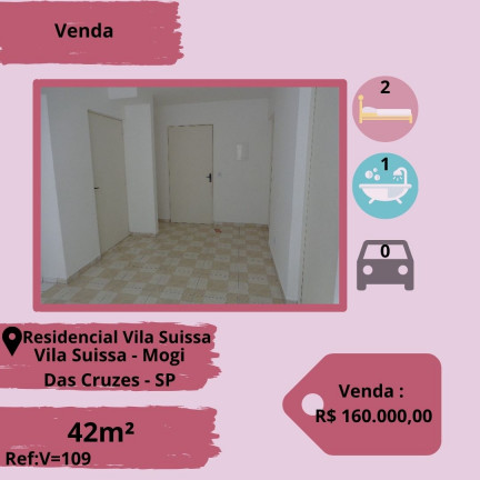 Imagem Apartamento com 2 Quartos à Venda, 42 m² em Vila Suissa - Mogi das Cruzes Imagem Apartamento com 2 Quartos à Venda, 42 m² em Vila Suissa - Mogi das Cruzes