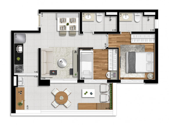 Imagem Apartamento com 2 Quartos à Venda, 114 m² em Cambuci - São Paulo Imagem Apartamento com 2 Quartos à Venda, 114 m² em Cambuci - São Paulo