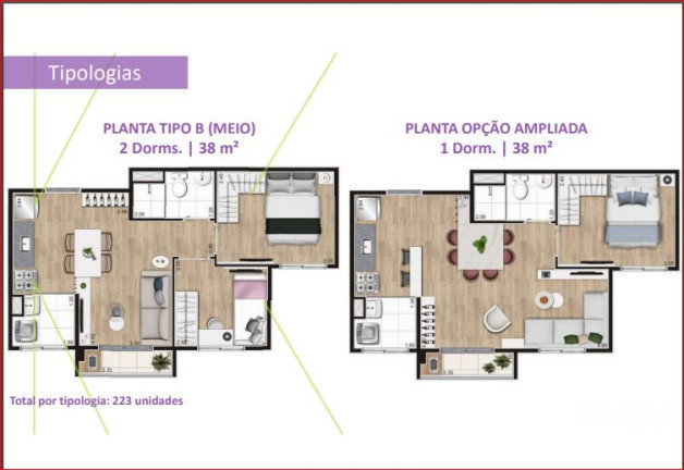 Imagem Apartamento com 2 Quartos à Venda,  em Parque Reboucas - São Paulo