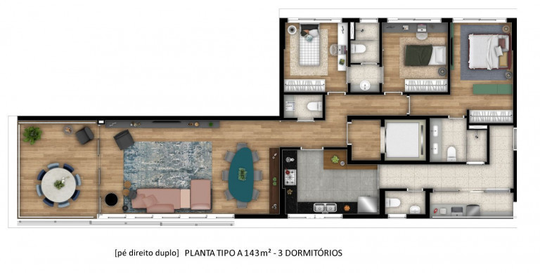 Imagem Apartamento com 3 Quartos à Venda, 143 m²em Jardim Paulista - São Paulo Imagem Apartamento com 3 Quartos à Venda, 143 m²em Jardim Paulista - São Paulo