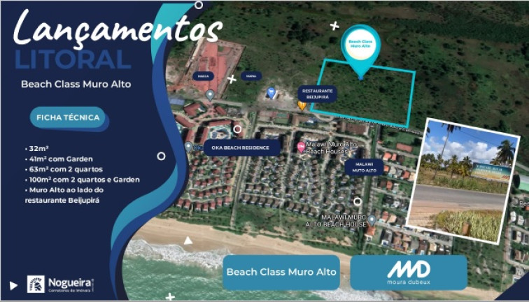 Imagem Apartamento com 1 Quarto à Venda, 32 m² em Muro Alto - Ipojuca Imagem Apartamento com 1 Quarto à Venda, 32 m² em Muro Alto - Ipojuca