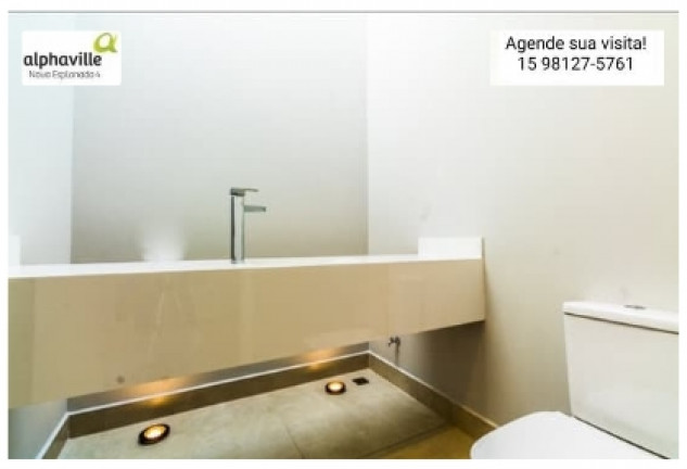 Imagem Casa de Condomínio com 3 Quartos à Venda, 261 m² em Alphaville Nova Esplanada - Votorantim