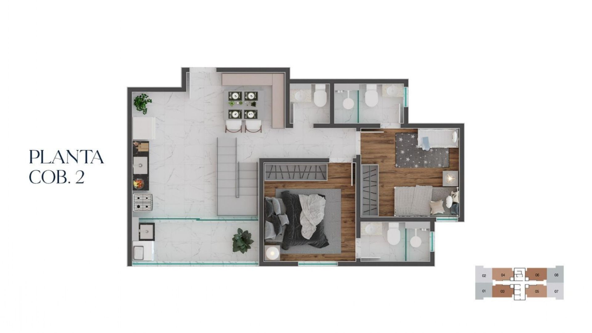 Imagem Apartamento com 2 Quartos à Venda, 56 m² em Boa Vista - Juiz de Fora Imagem Apartamento com 2 Quartos à Venda, 56 m² em Boa Vista - Juiz de Fora
