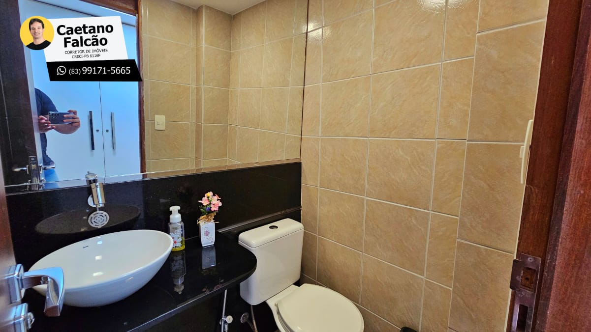 Imagem Apartamento com 3 Quartos à Venda, 124 m²em Tambaú - João Pessoa