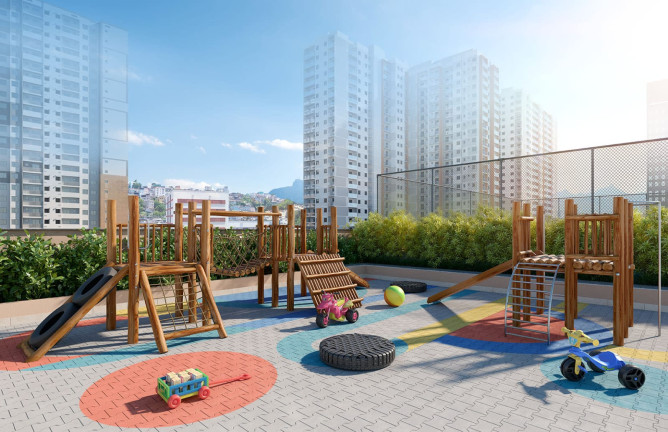Apartamento com 2 Quartos à Venda, 44 m² em Santo Cristo - Rio de Janeiro