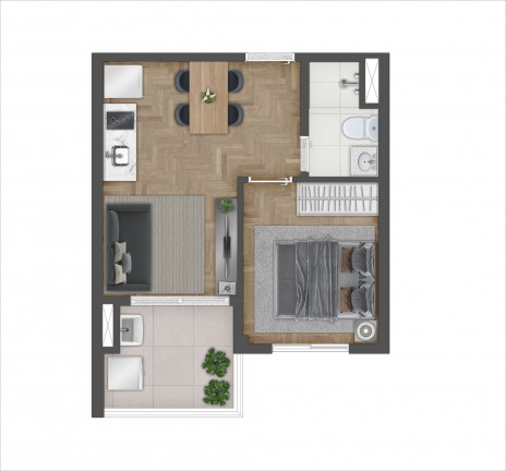 Imagem Apartamento com 1 Quarto à Venda, 40 m² em Vila Mariana - São Paulo
