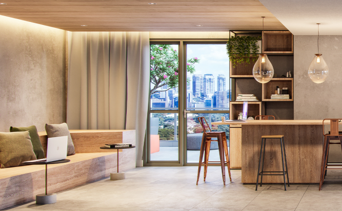Apartamento com 1 Quarto à Venda,  em Jardim das Acácias - São Paulo