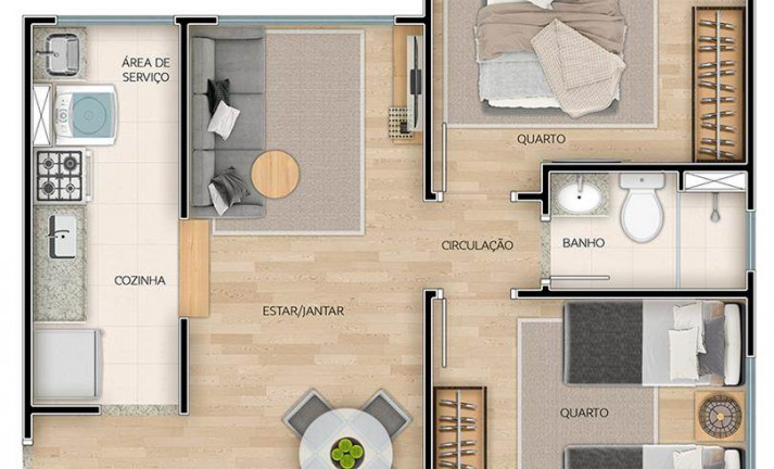Imagem Apartamento com 2 Quartos à Venda, 46 m² em água Santa - Rio De Janeiro Imagem Apartamento com 2 Quartos à Venda, 46 m² em água Santa - Rio De Janeiro