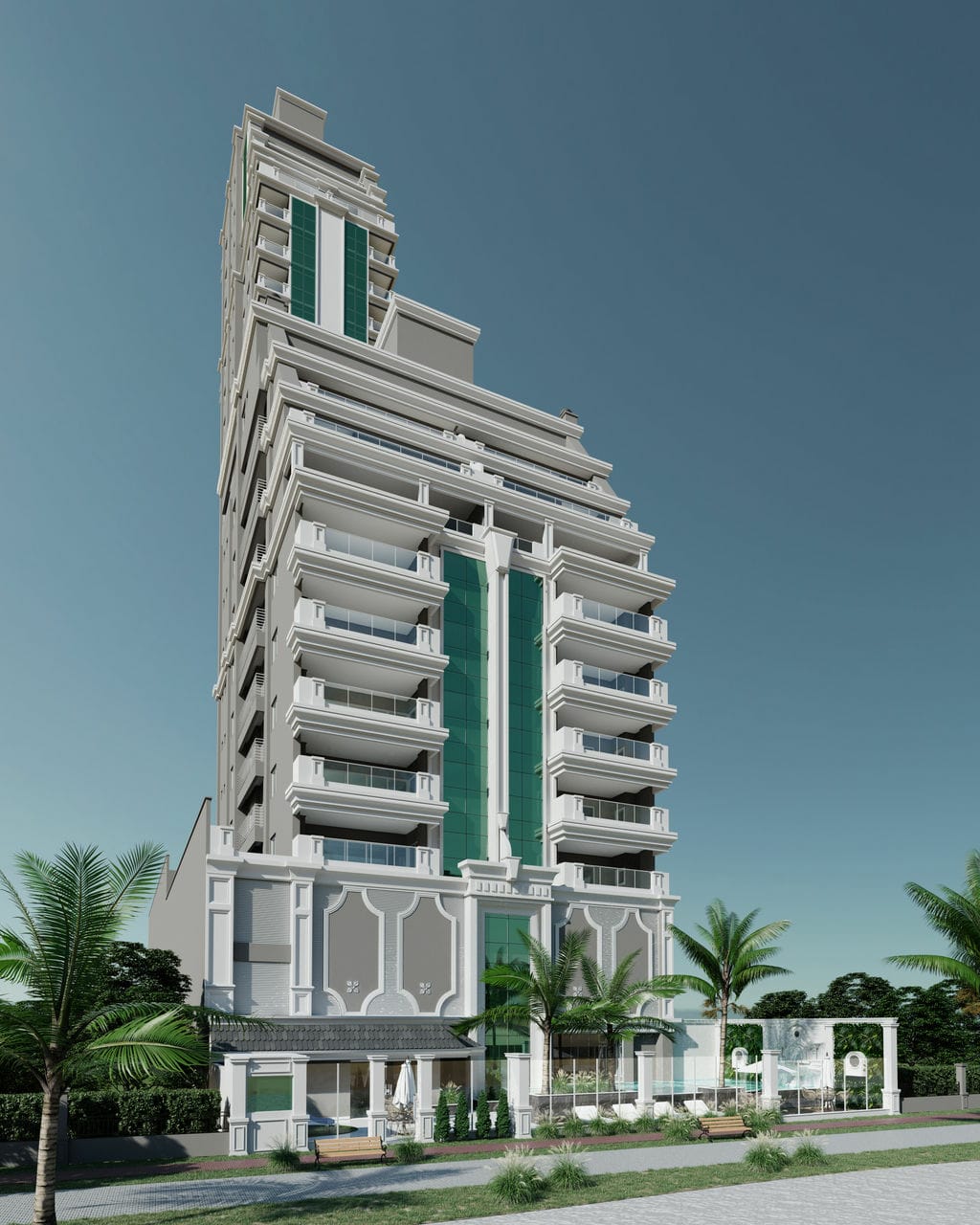Apartamento com 4 Quartos à Venda, 192 m²em Meia Praia - Itapema