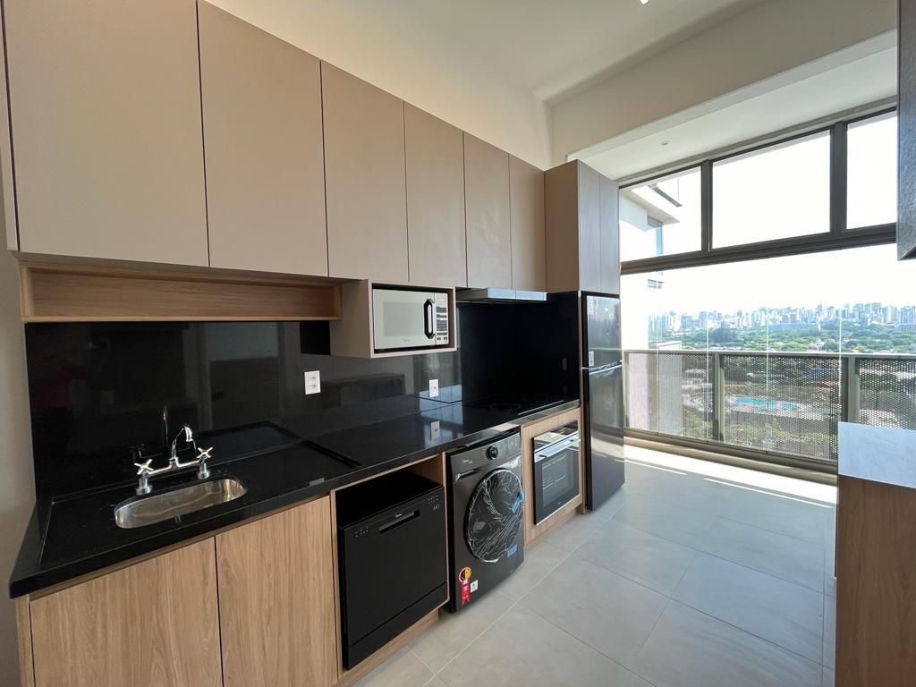 Imagem Apartamento com 1 Quarto para Alugar, 40 m²em Moema - São Paulo Imagem Apartamento com 1 Quarto para Alugar, 40 m²em Moema - São Paulo