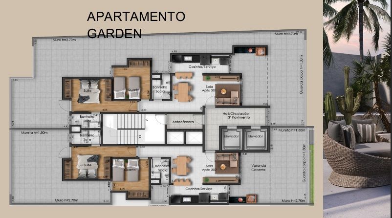 Imagem Apartamento com 2 Quartos à Venda, 135 m² em Alto dos Passos - Juiz de Fora Imagem Apartamento com 2 Quartos à Venda, 135 m² em Alto dos Passos - Juiz de Fora