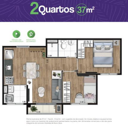 Imagem Apartamento com 2 Quartos à Venda, 41 m² em Jardim Celeste - São Paulo Imagem Apartamento com 2 Quartos à Venda, 41 m² em Jardim Celeste - São Paulo