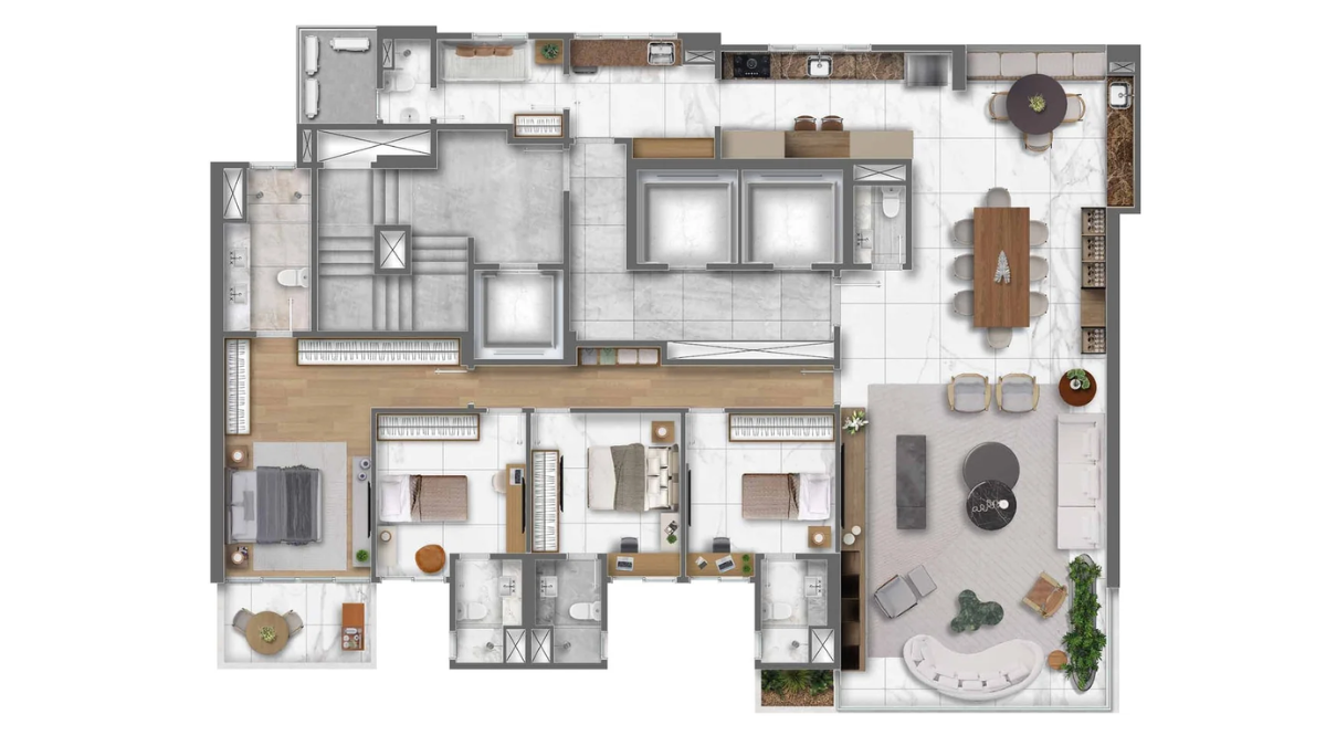 Imagem Apartamento com 4 Quartos à Venda, 210 m²em Graça - Salvador Imagem Apartamento com 4 Quartos à Venda, 210 m²em Graça - Salvador