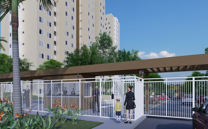 Imagem Apartamento com 2 Quartos à Venda, 52 m² em Jardim de Lourdes - Embu das Artes