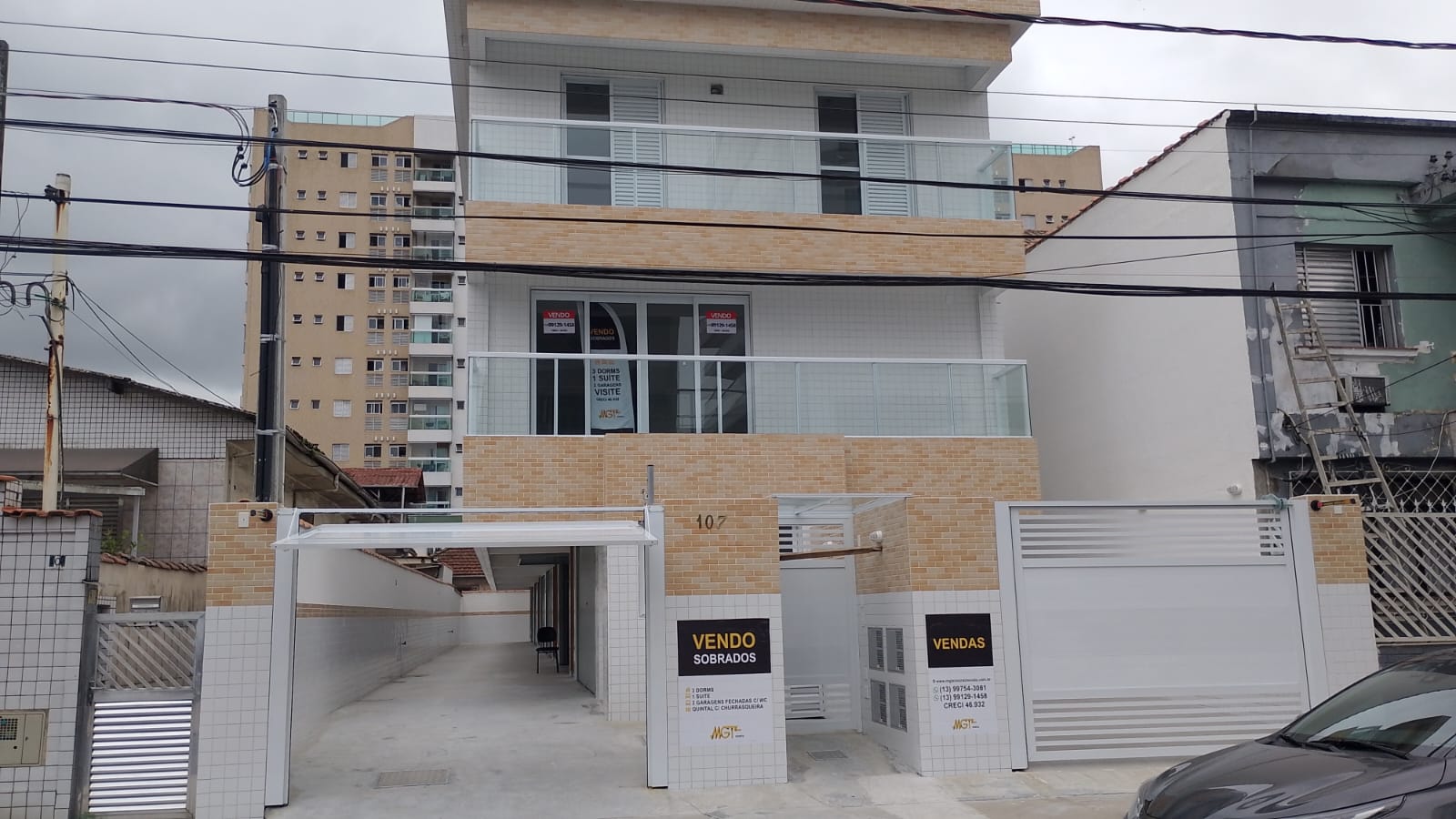 Imagem Sobrado com 3 Quartos à Venda, 120 m² em Aparecida - Santos Imagem Sobrado com 3 Quartos à Venda, 120 m² em Aparecida - Santos