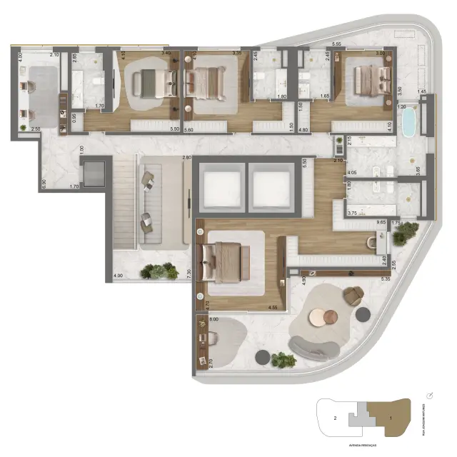 Imagem Apartamento com 4 Quartos à Venda, 400 m² em Pinheiros - São Paulo Imagem Apartamento com 4 Quartos à Venda, 400 m² em Pinheiros - São Paulo