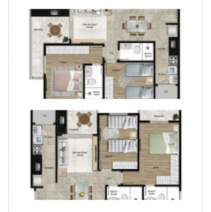 Imagem Apartamento com 1 Quarto à Venda, 38 m² em Jardim da Penha - Vitória Imagem Apartamento com 1 Quarto à Venda, 38 m² em Jardim da Penha - Vitória