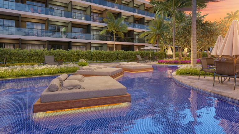 Imagem Apartamento com 1 Quarto à Venda, em Praia de Muro Alto - Ipojuca Imagem Apartamento com 1 Quarto à Venda, em Praia de Muro Alto - Ipojuca