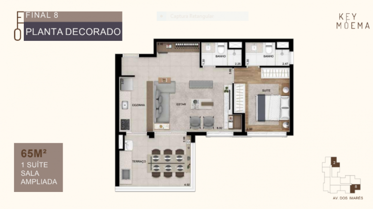 Imagem Apartamento com 2 Quartos à Venda, 65 m² em Indianópolis - São Paulo