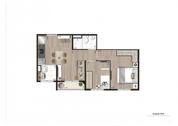 Imagem Apartamento com 2 Quartos à Venda, 37 m² em Saúde - São Paulo