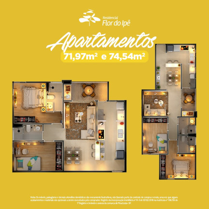 Imagem Apartamento com 2 Quartos à Venda, 74 m² em Vila Independência - Piracicaba