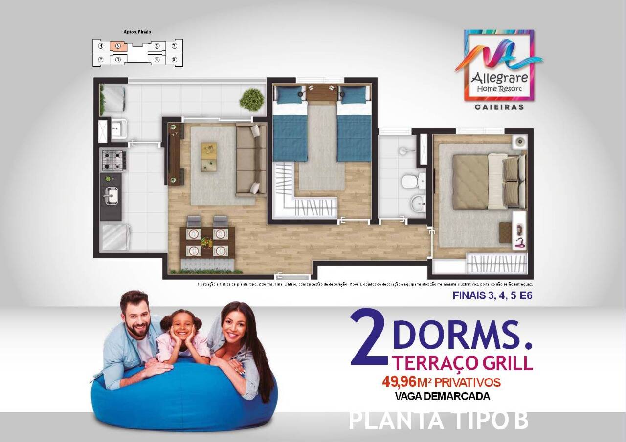 Imagem Apartamento com 2 Quartos à Venda, 49 m² em Vera Tereza - Caieiras Imagem Apartamento com 2 Quartos à Venda, 49 m² em Vera Tereza - Caieiras