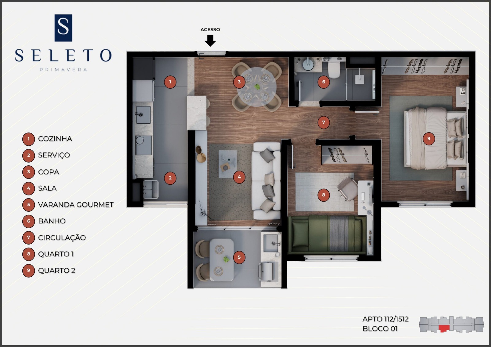 Imagem Apartamento com 2 Quartos à Venda, 50 m²em Chácaras Rio-Petrópolis - Duque de Caxias