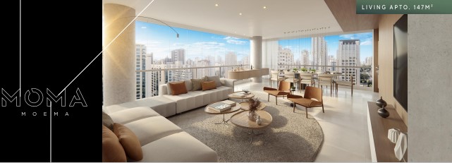 Imagem Apartamento com 3 Quartos à Venda, 147 m² em Moema - São Paulo Imagem Apartamento com 3 Quartos à Venda, 147 m² em Moema - São Paulo