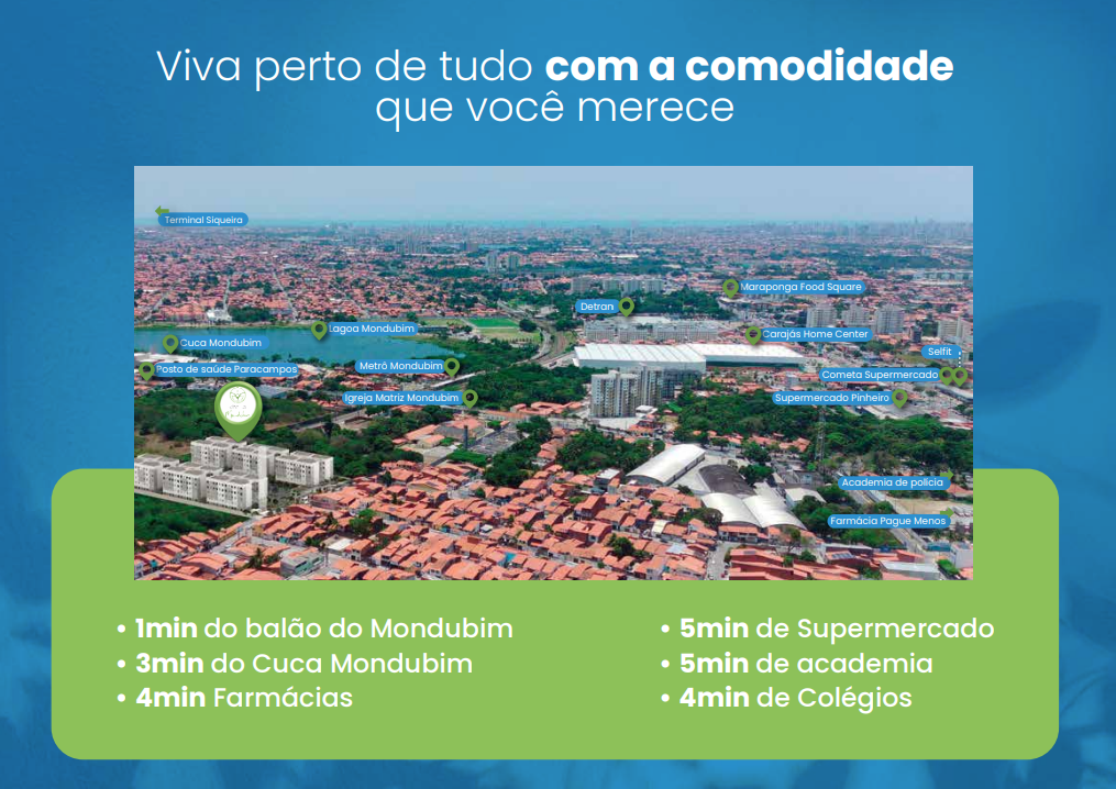 Imagem Apartamento com 2 Quartos à Venda, 42 m²em Mondubim - Fortaleza
