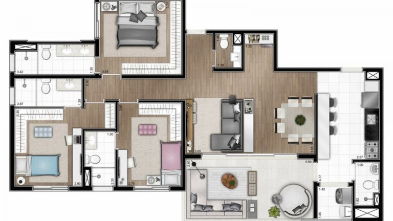 Imagem Apartamento com 3 Quartos à Venda, 116 m² em Sumaré - São Paulo Imagem Apartamento com 3 Quartos à Venda, 116 m² em Sumaré - São Paulo