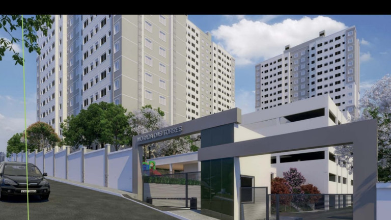 Apartamento com 2 Quartos à Venda ou Temporada, 43 m² em Vila Nossa Senhora das Vitórias - Mauá
