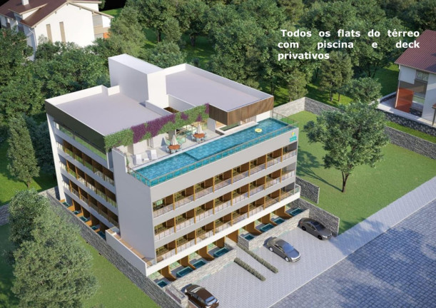 Flat com 1 Quarto à Venda,  em Centro - Ipojuca