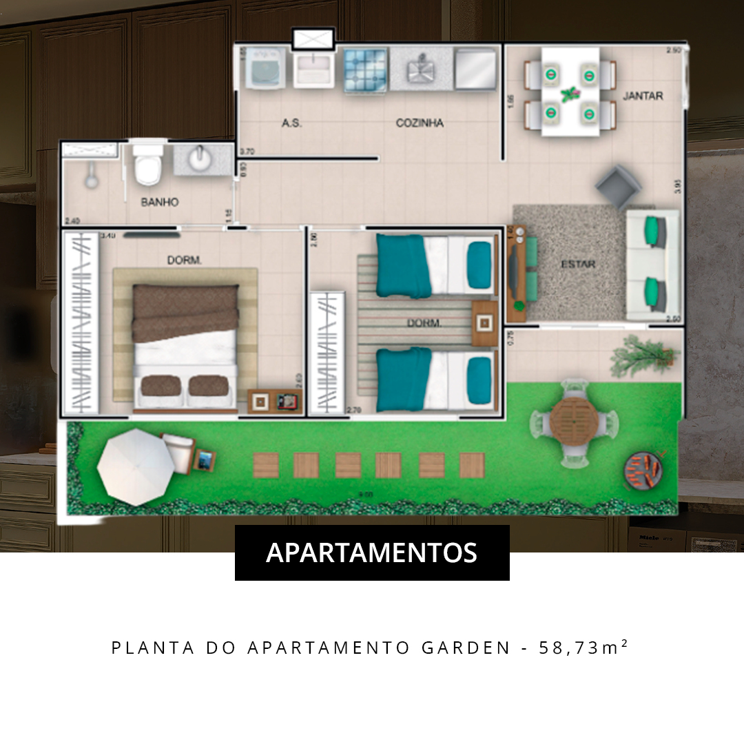 Imagem Apartamento com 2 Quartos à Venda, 44 m²em Planalto Turu - São Luís Imagem Apartamento com 2 Quartos à Venda, 44 m²em Planalto Turu - São Luís