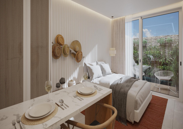 Imagem Apartamento com 1 Quarto à Venda, 19 m² em Praia do Cupe - Ipojuca