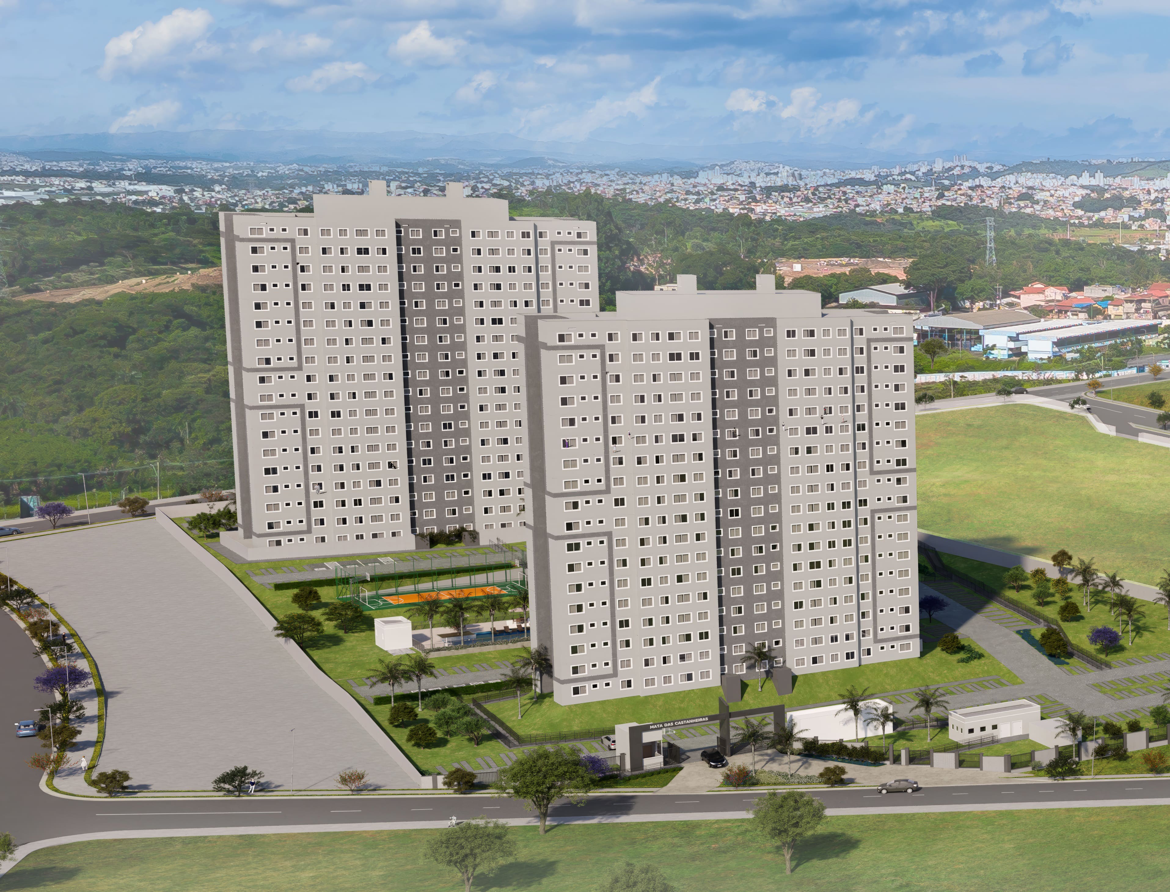 Imagem Apartamento com 2 Quartos à Venda, 49 m² em Três Barras - Contagem Imagem Apartamento com 2 Quartos à Venda, 49 m² em Três Barras - Contagem