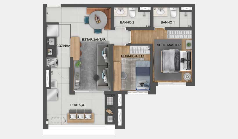 Imagem Apartamento com 2 Quartos à Venda, 66 m²em Mooca - São Paulo Imagem Apartamento com 2 Quartos à Venda, 66 m²em Mooca - São Paulo