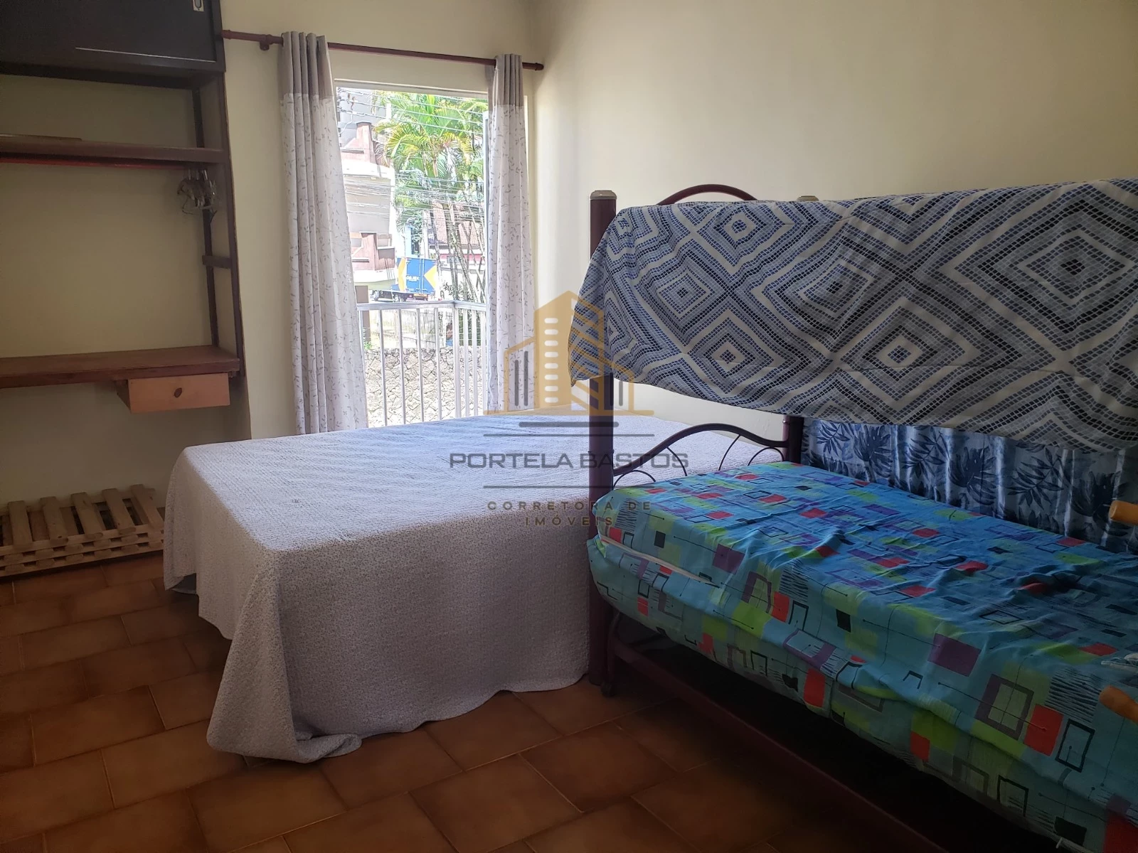 Imagem Apartamento com 1 Quarto para Temporada, 44 m² em Praia Grande - Ubatuba