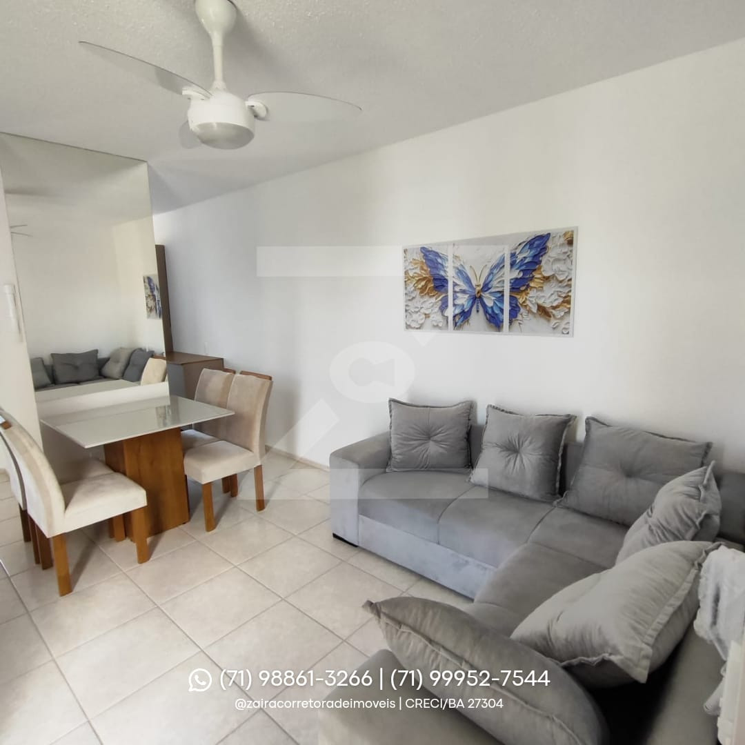 Apartamento com 1 Quarto para Alugar, 40 m² em Boa União (Abrantes) - Camaçari