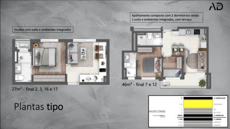 Imagem Apartamento com 2 Quartos à Venda, 47 m²em Chácara Santo Antônio (Zona Sul) - São Paulo