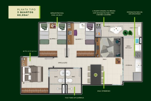 Imagem Apartamento com 2 Quartos à Venda, 51 m² em Nossa Senhora da Conceição - Paulista