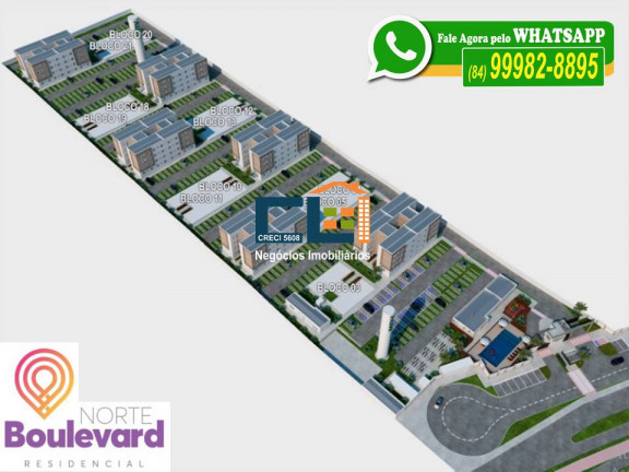 Imagem Apartamento com 2 Quartos à Venda, 42 m² em Pajuçara - Natal