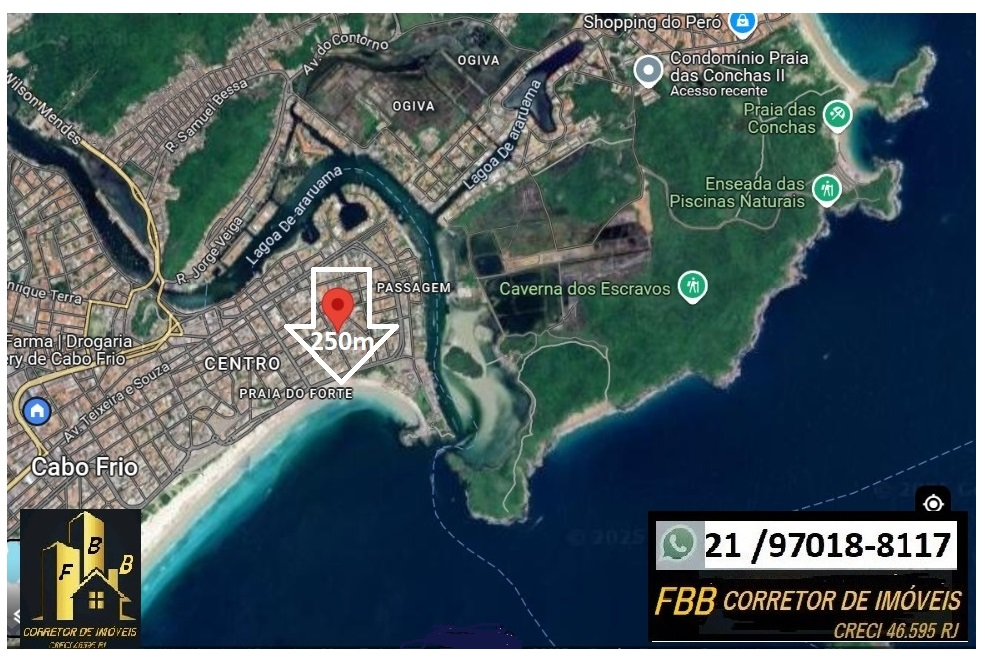 Imagem Apartamento com 3 Quartos à Venda, 72 m² em Passagem - Cabo Frio Imagem Apartamento com 3 Quartos à Venda, 72 m² em Passagem - Cabo Frio