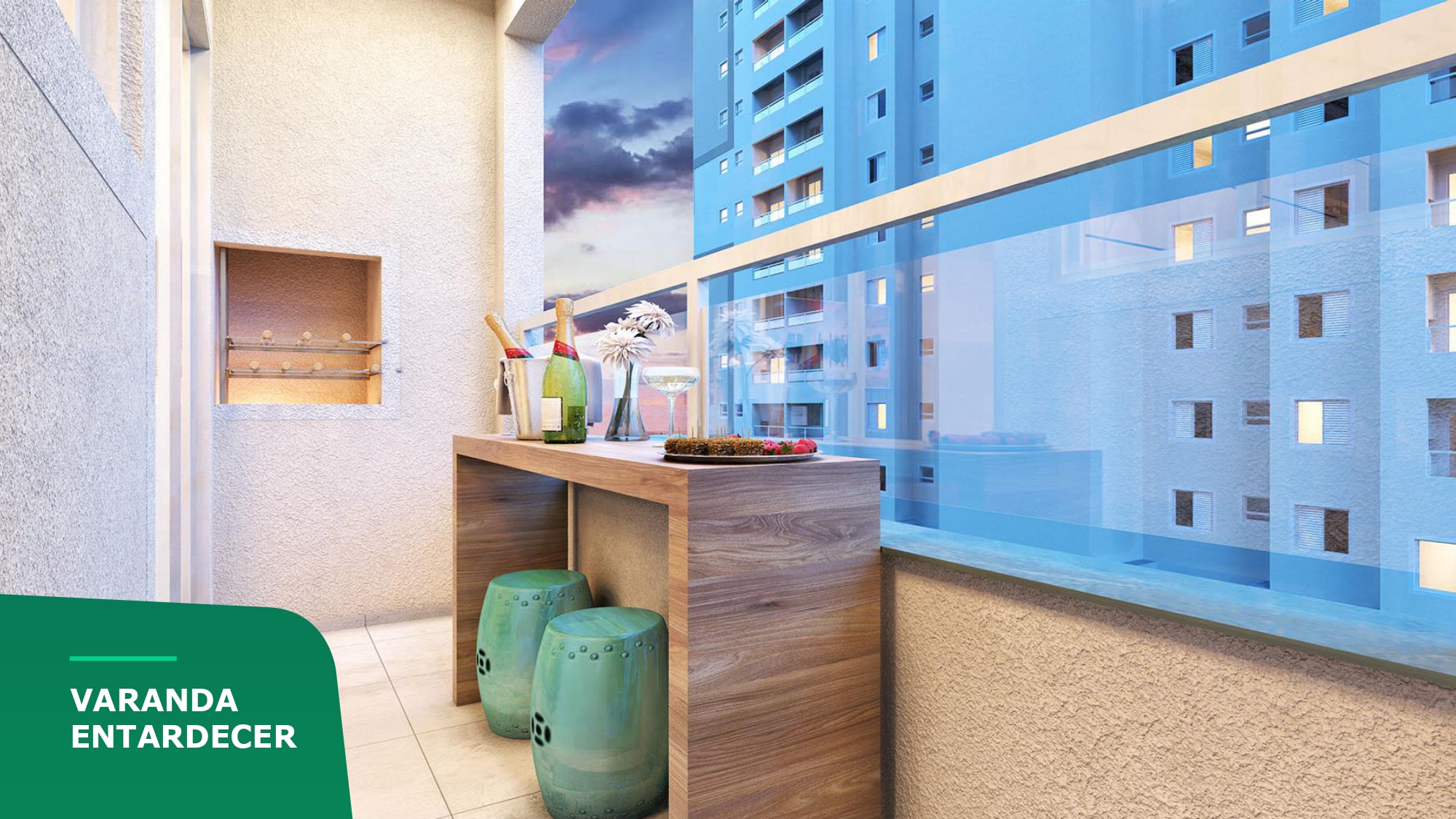 Imagem Apartamento com 2 Quartos à Venda, 48 m²em Chácara Espraiado - Franca