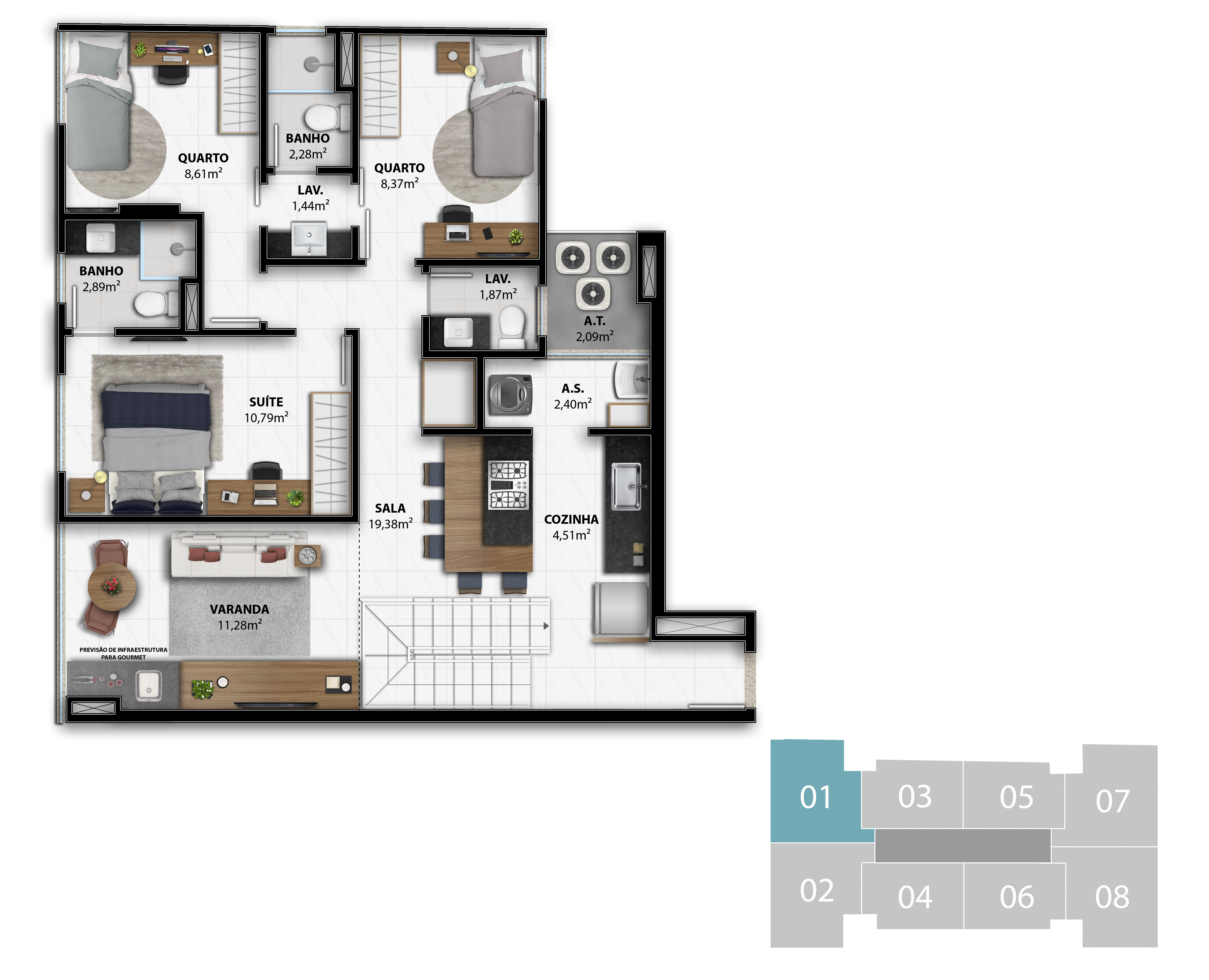 Imagem Apartamento com 3 Quartos à Venda, 169 m² em Praia da Costa - Vila Velha