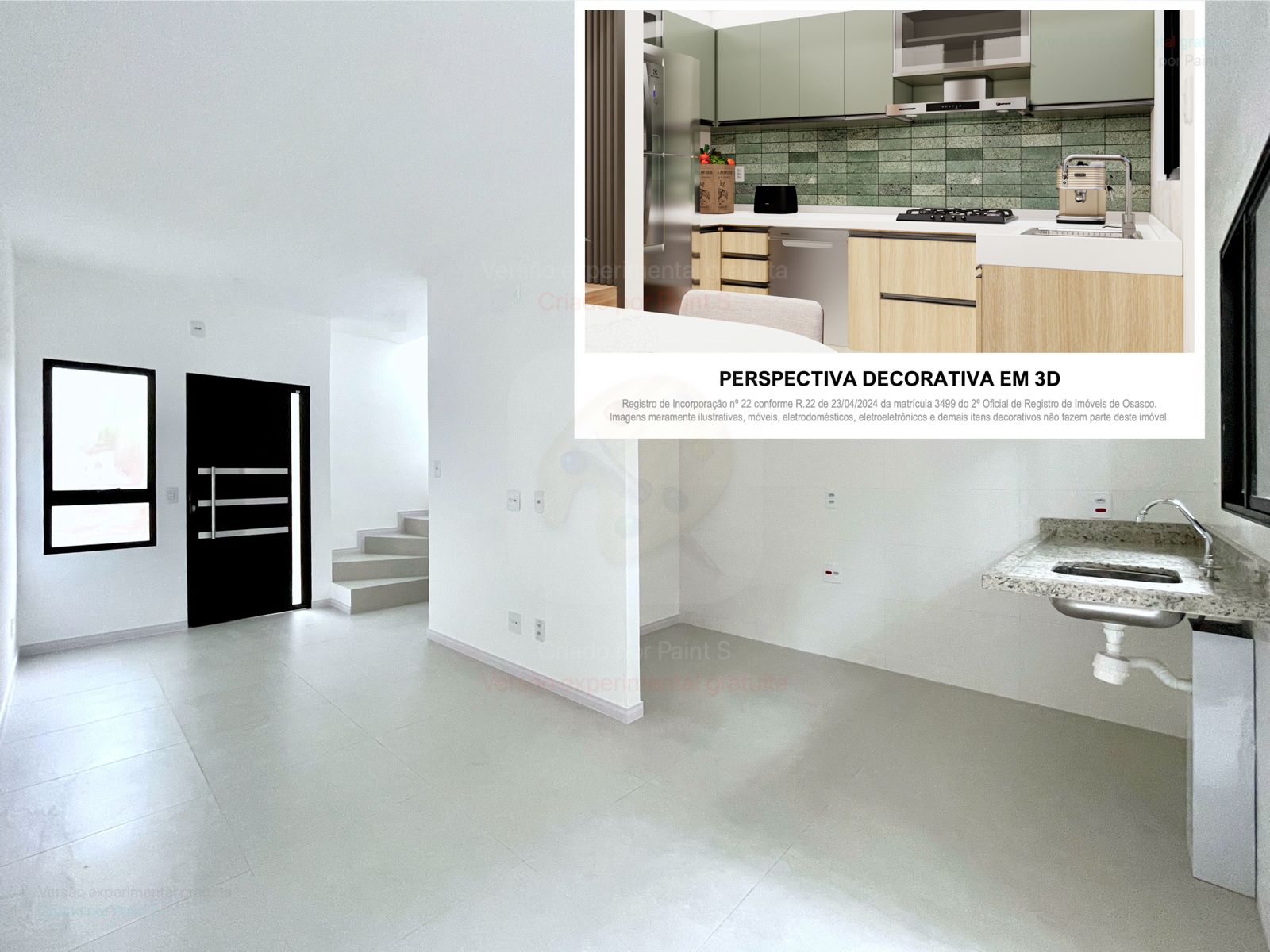 Imagem Casa de Condomínio com 2 Quartos à Venda, 60 m² em Ayrosa - Osasco