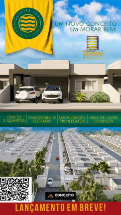 Imagem Casa de Condomínio com 3 Quartos à Venda, 152 m² em Turu - São Luís Imagem Casa de Condomínio com 3 Quartos à Venda, 152 m² em Turu - São Luís