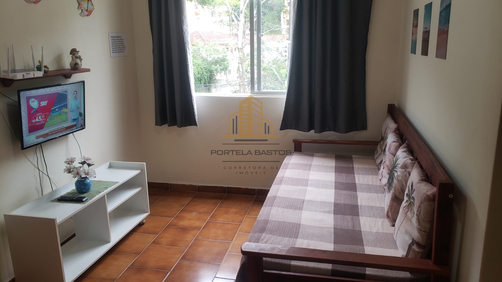 Apartamento com 1 Quarto à Venda, 35 m² em Praia Grande - Ubatuba