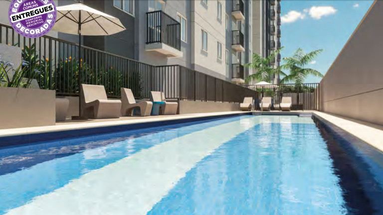 Apartamento com 2 Quartos à Venda ou Temporada, 40 m² em Dos Casa - São Bernardo do Campo