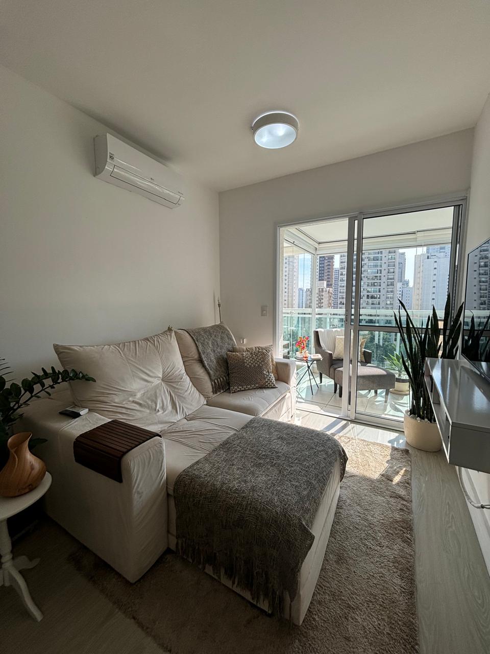 Imagem Apartamento com 1 Quarto para Alugar, 50 m² em Campo Belo - São Paulo Imagem Apartamento com 1 Quarto para Alugar, 50 m² em Campo Belo - São Paulo